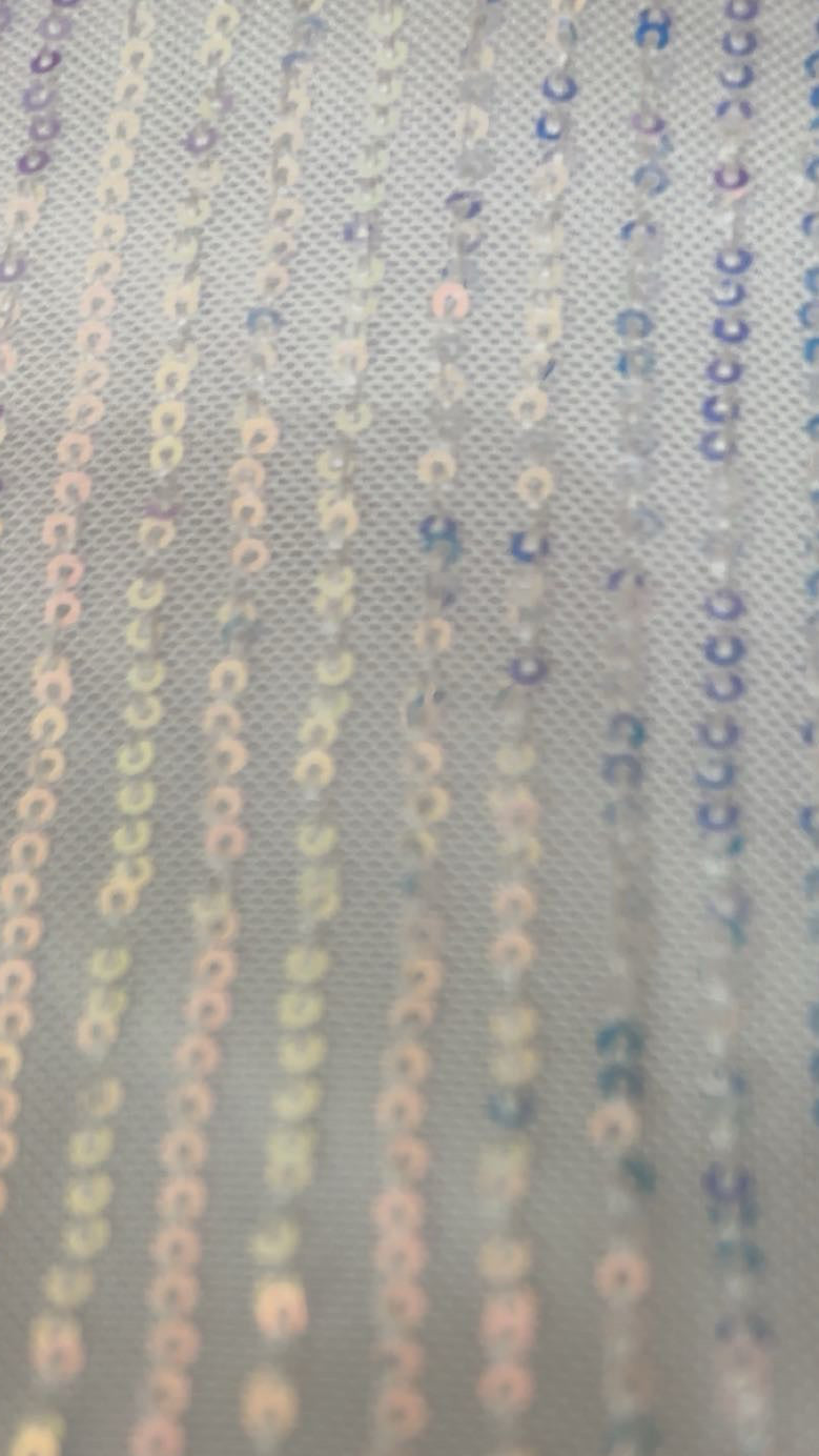Sequins Set in unicorn white