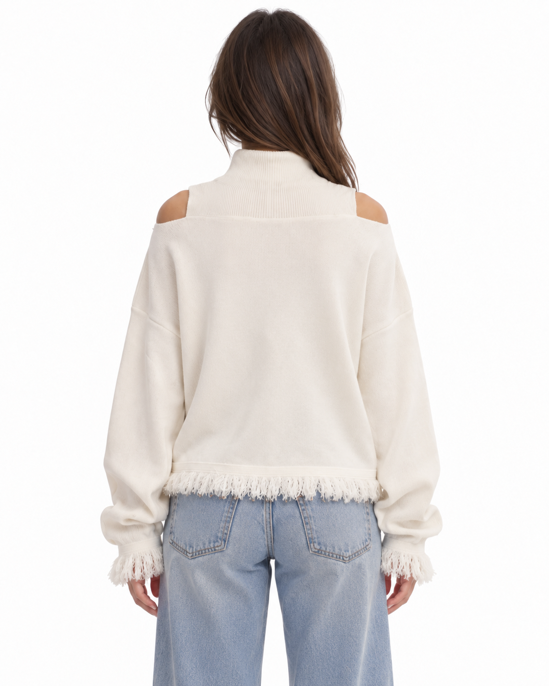 Cold Shoulder Knit Set