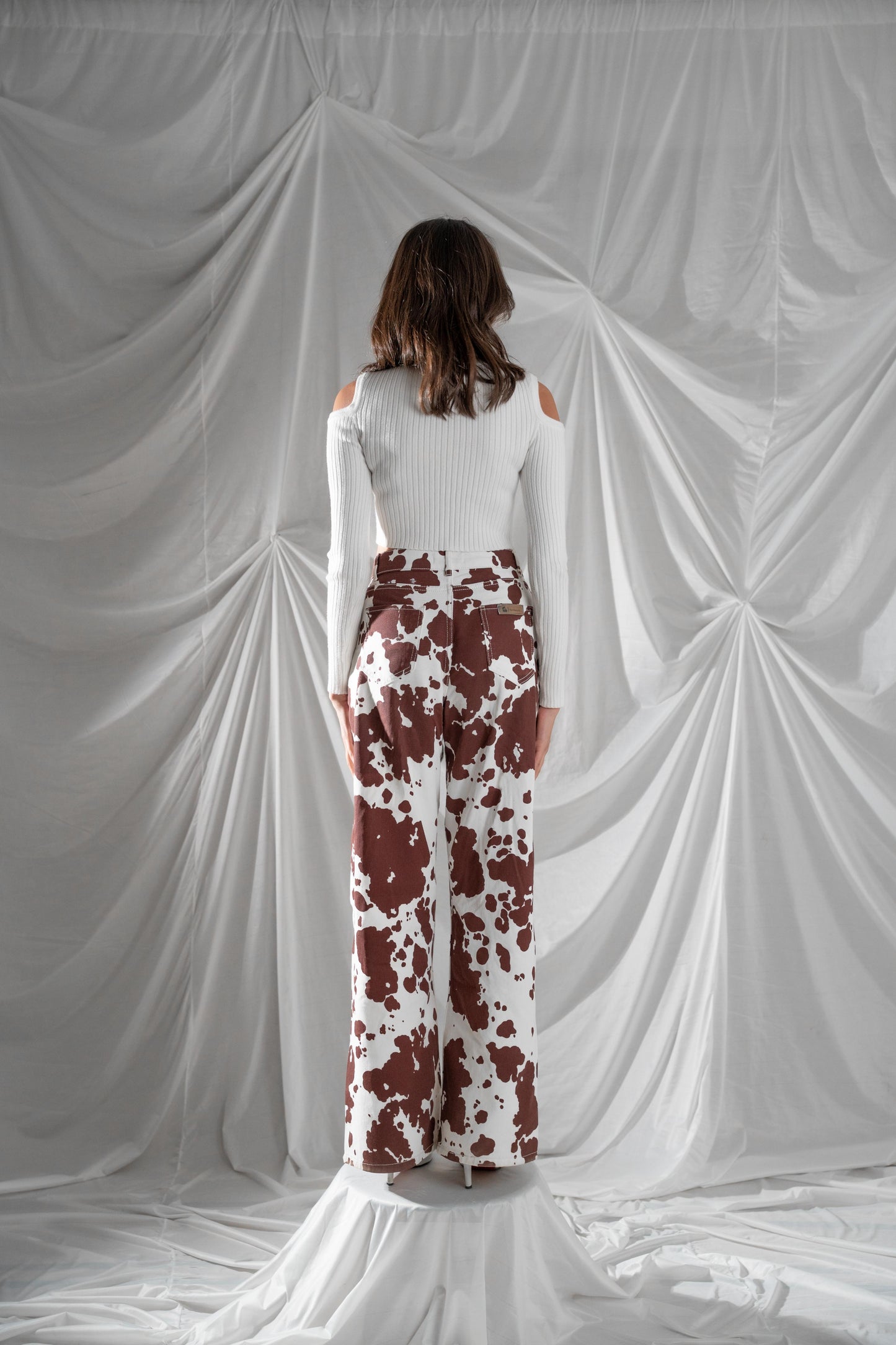 Dusty Trail one-of-a-kind western pants side view
