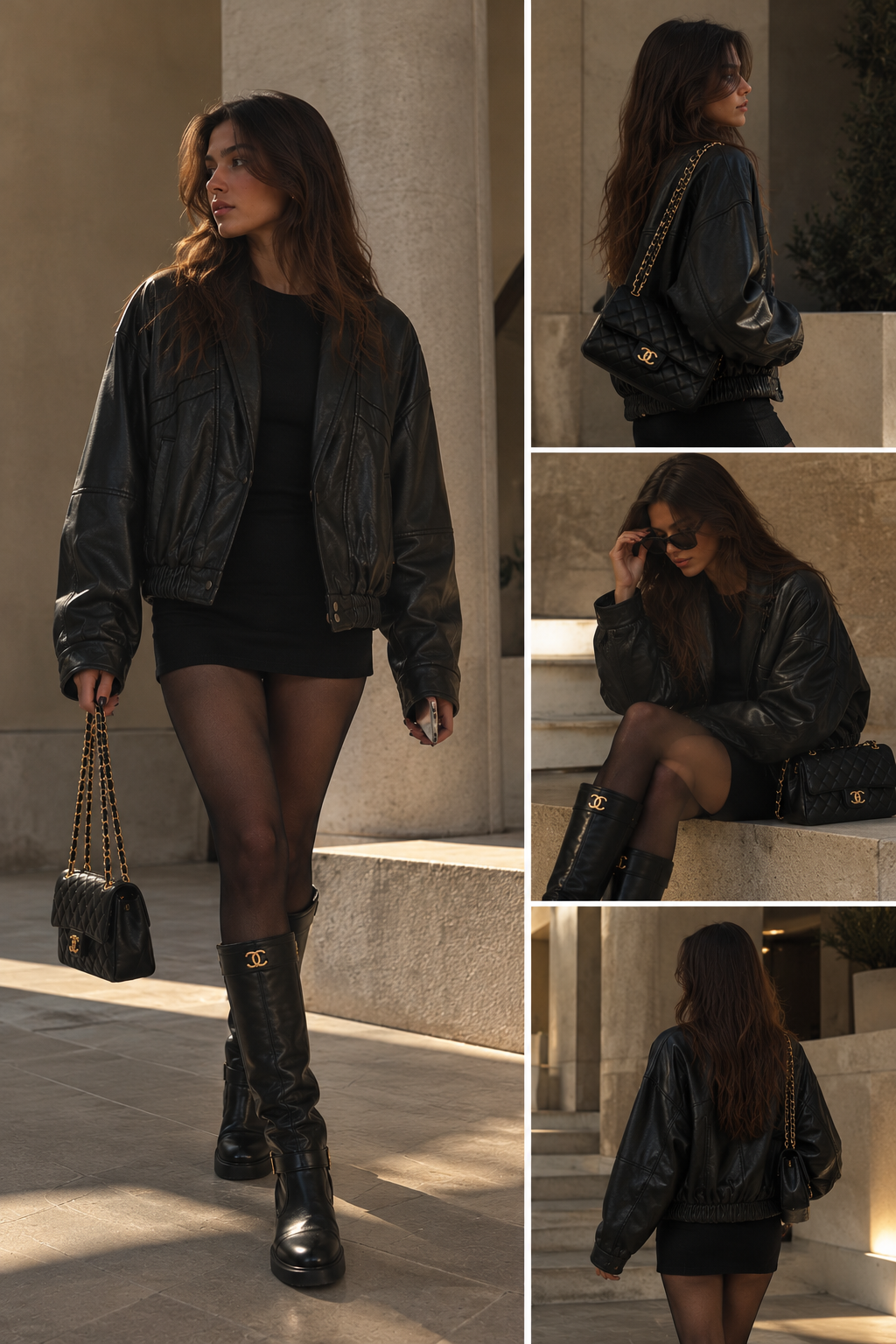 After Dark Leather Jacket