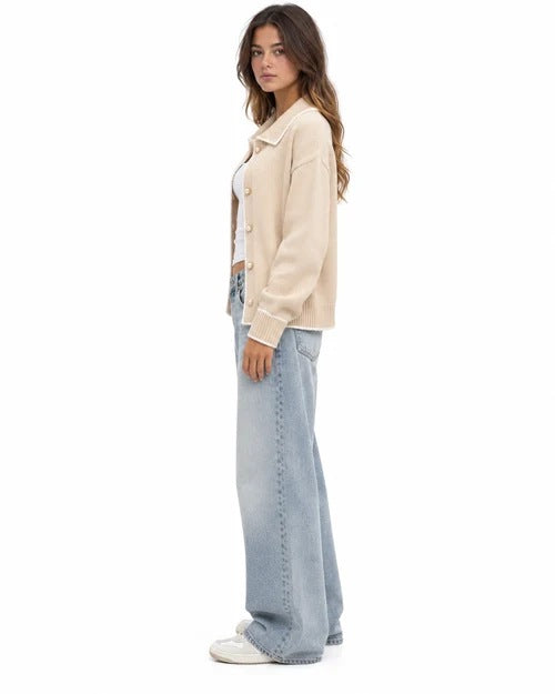 Pearl Girl Cardigan, side